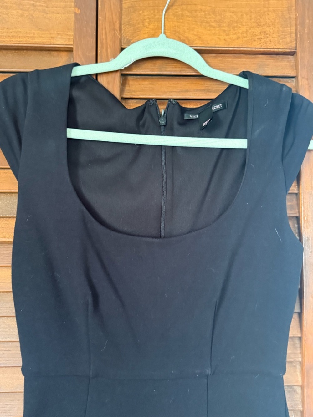 Victoria’s Secret vintage body hugging classy black dress - Picture 2 of 4
